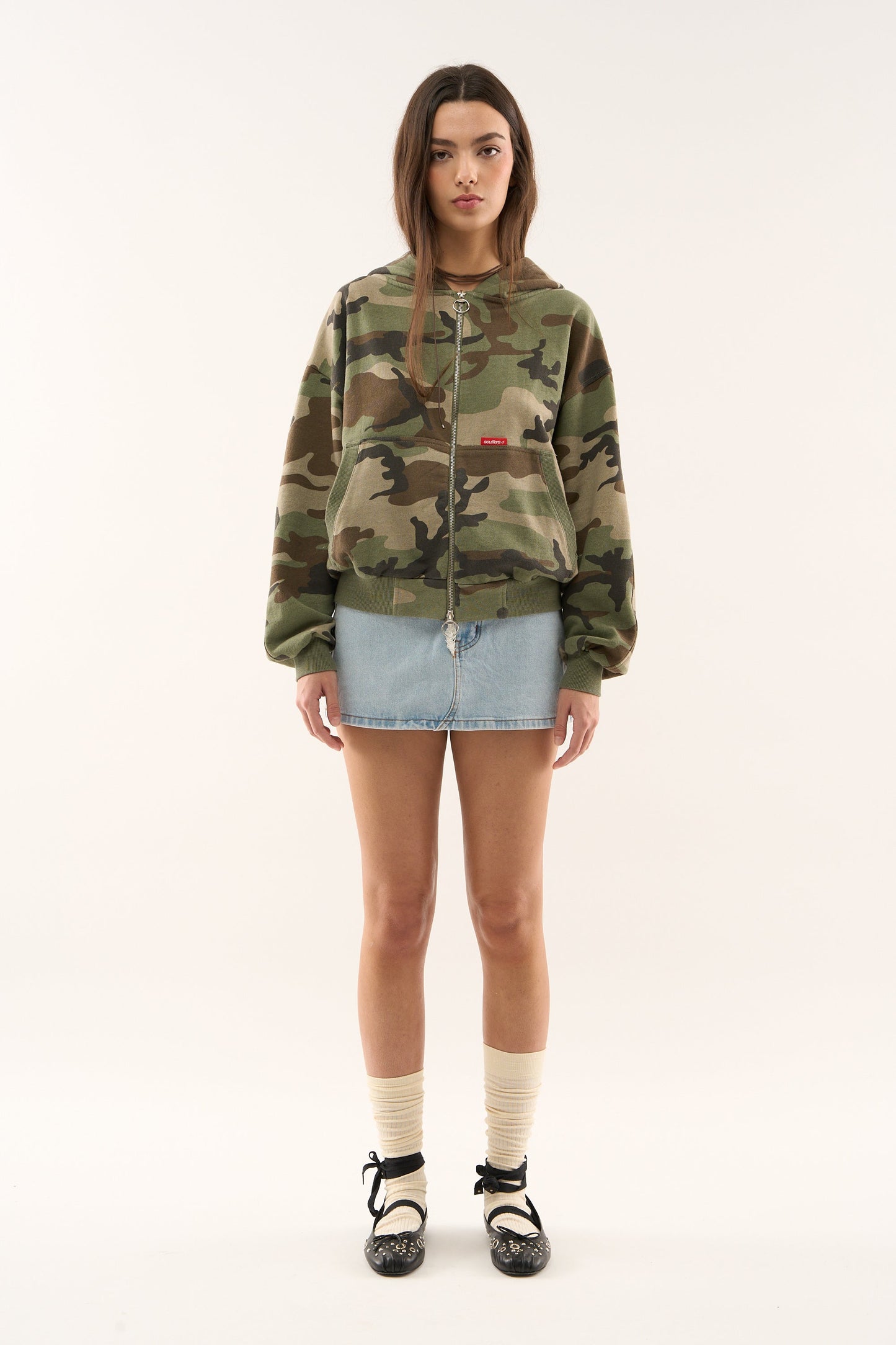 SCFF Camo Zipper