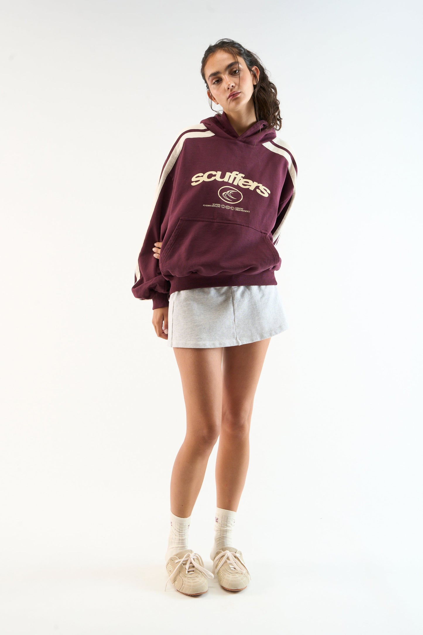 Effortless Burgundy Hoodie