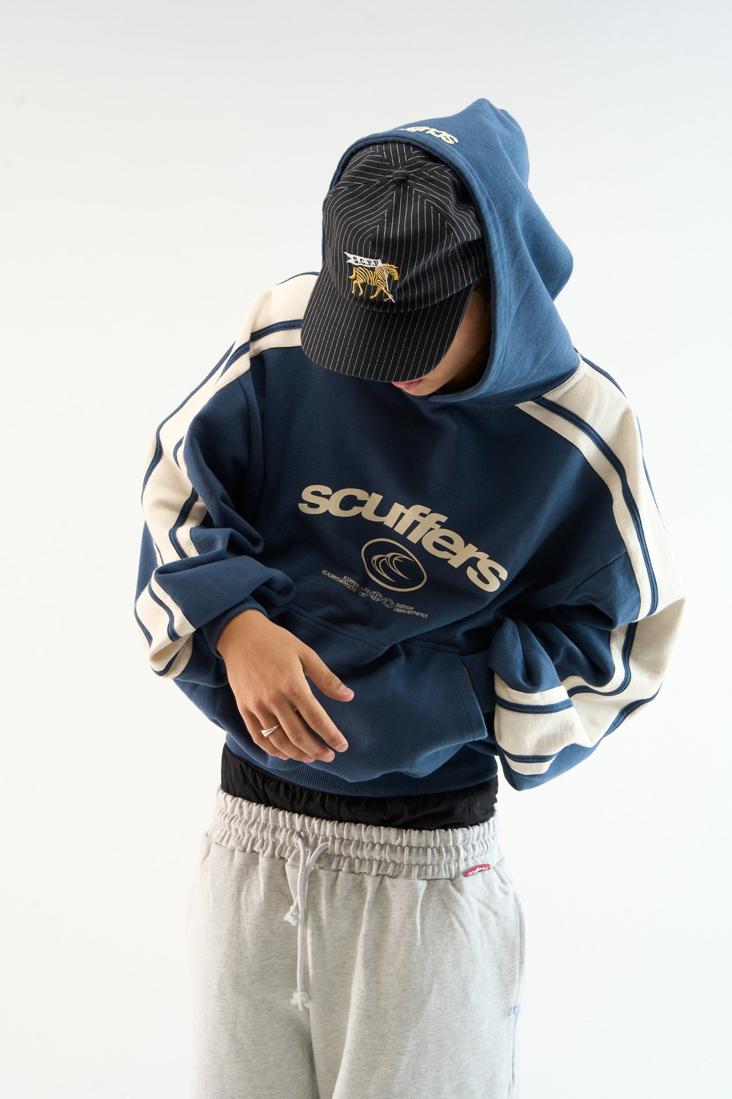 Effortless Blue Hoodie