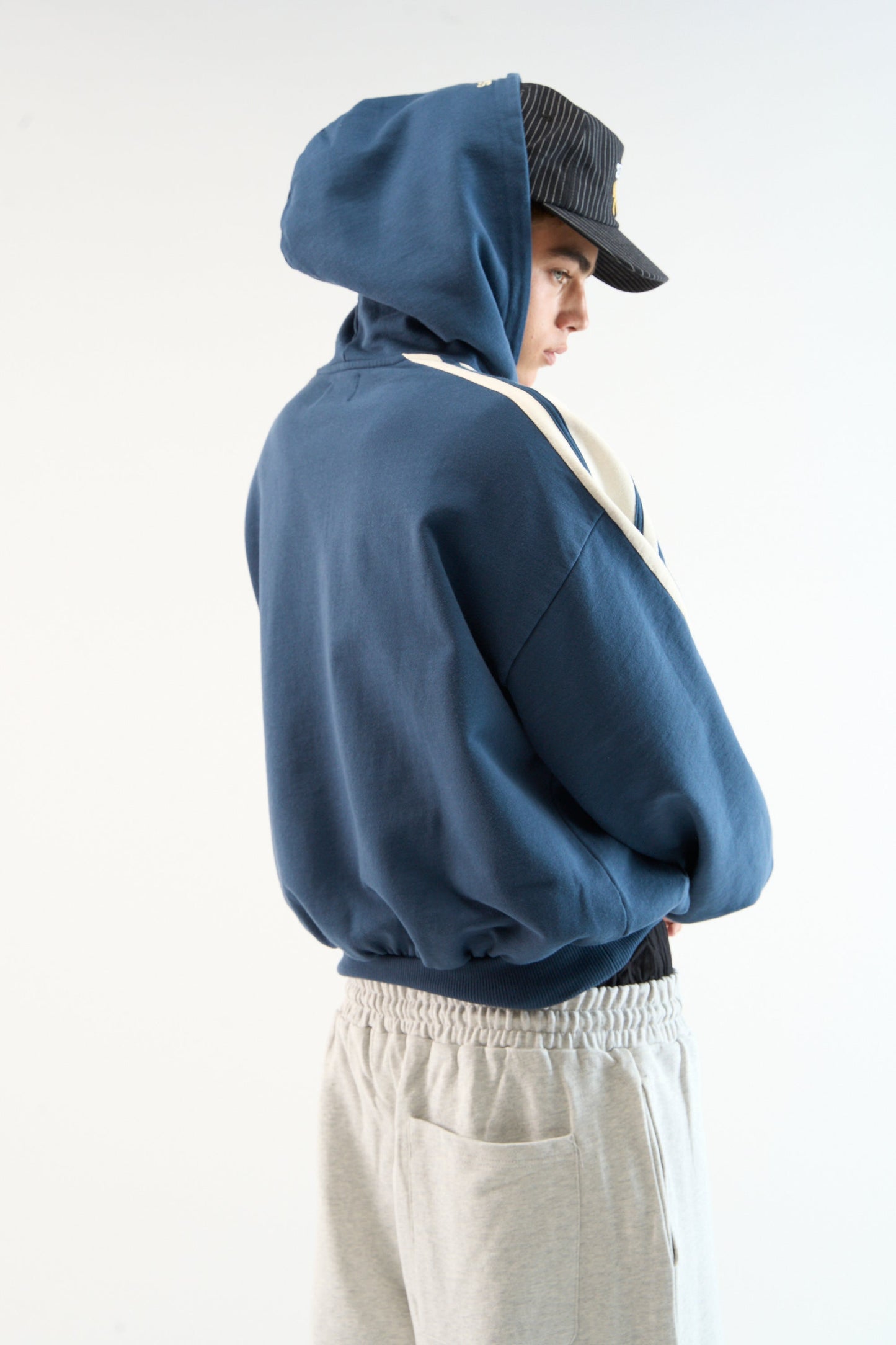 Effortless Blue Hoodie