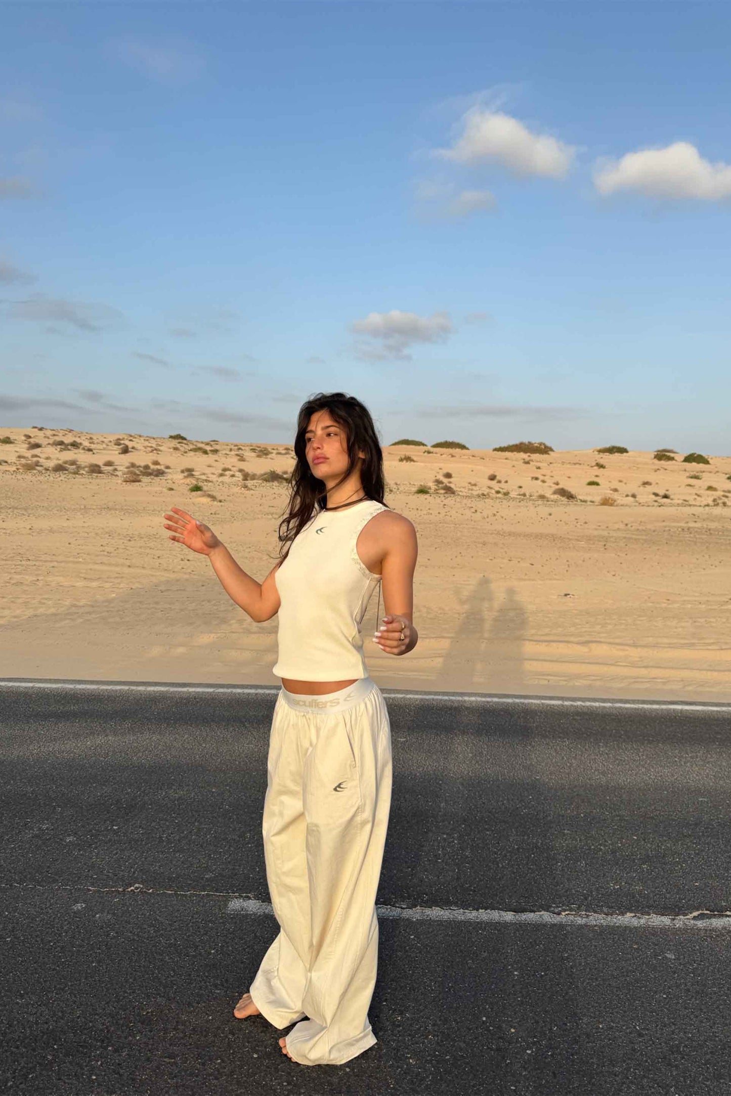 New EDS Ecru Pants