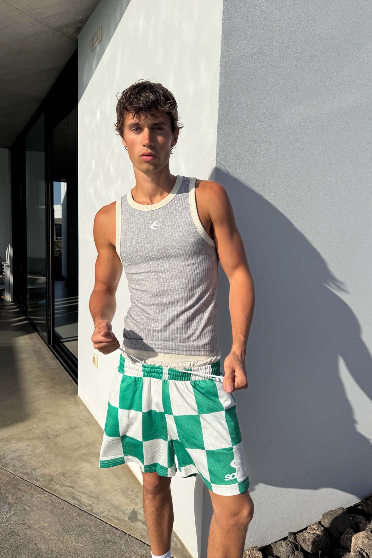 Sport Grey Tank Top