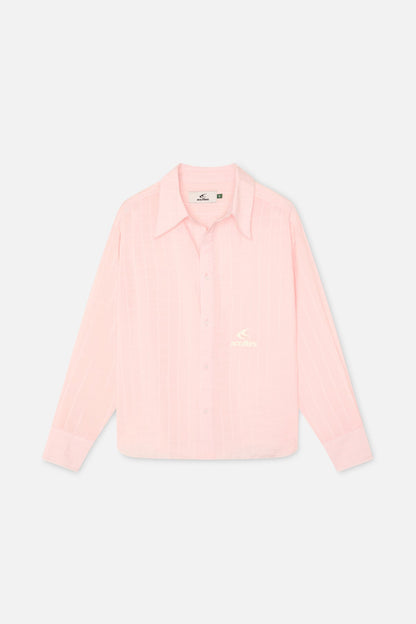 70s Summer Salmon Shirt