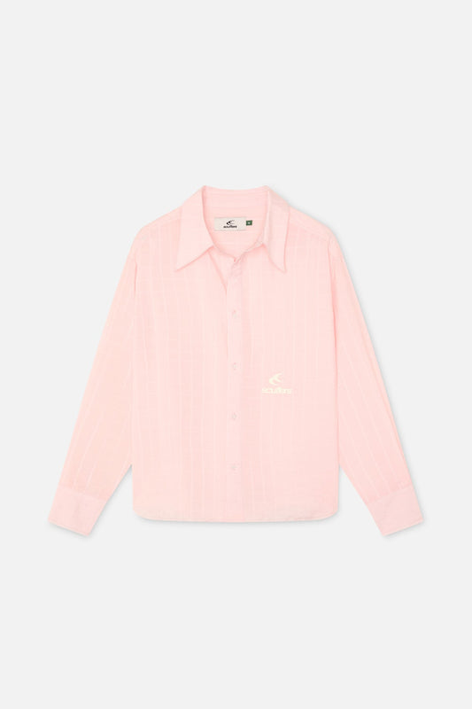 70s Summer Salmon Shirt