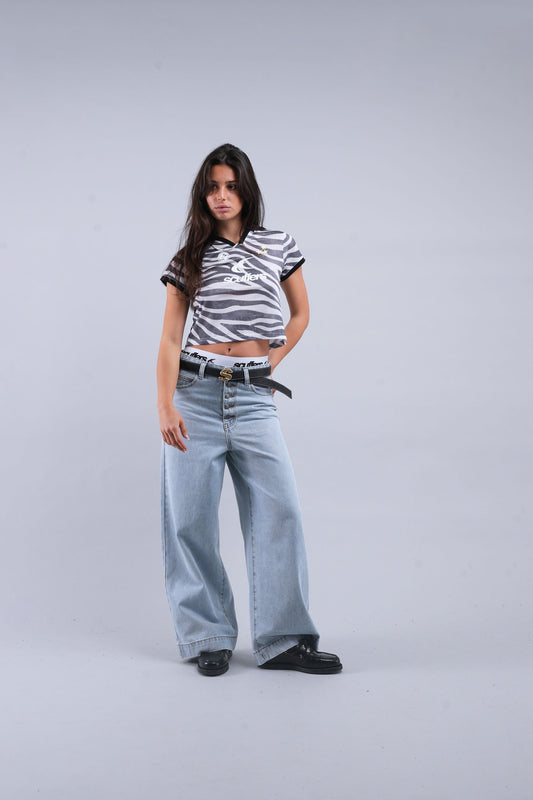 Podium Zebra Top