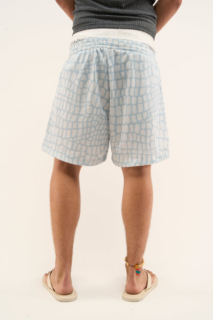 Liens Blue Shorts