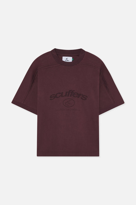 Effortless Total Burgundy T-Shirt