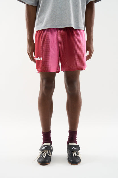 Frequency Red & Pink Shorts