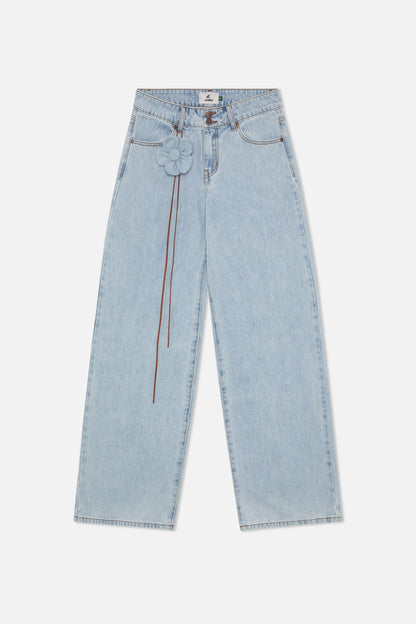 Marine Light Blue Pants