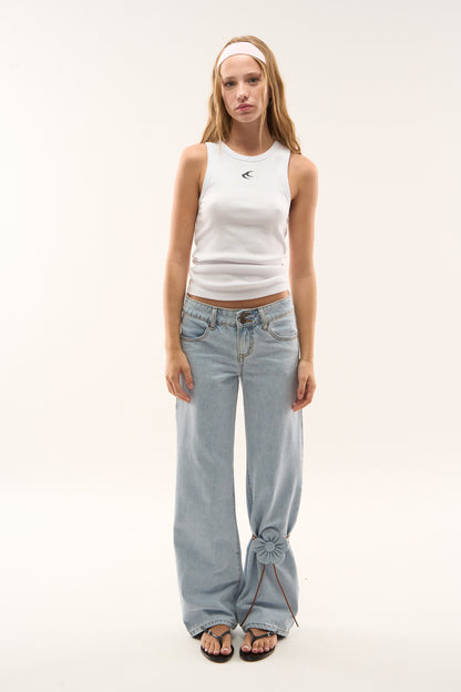Marine Light Blue Pants