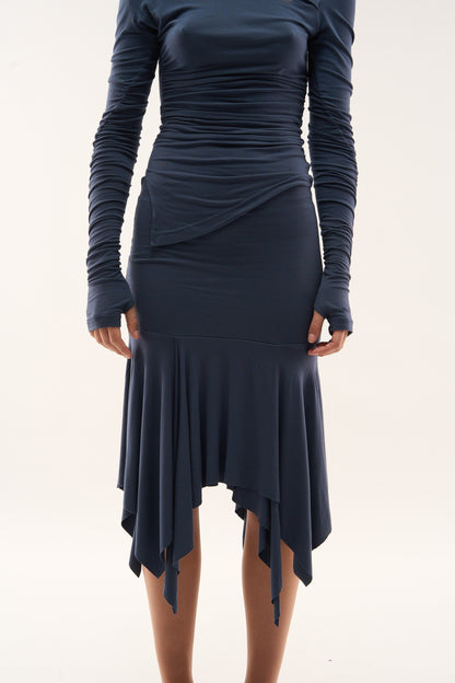 Claires Blue Skirt