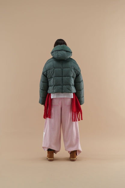City Forest Green Puffer